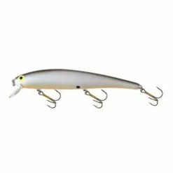 Lures BOMBER LONG A PEARL/BLACK BACK-ORG BELLY