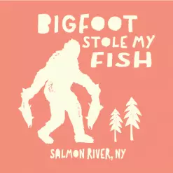 Fat Nancy's Tackle Shop Bigfoot Stole My Fish, Youth T-Shirt Apparel