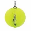 Luhr Jensen Dipsy Diver Chartreuse/White Bottom Trolling Gear