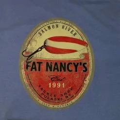 Fat Nancy's Tackle Shop Fishing Lure T-Shirt Apparel