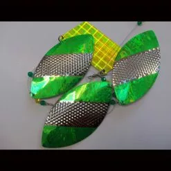 Hammerhead Spinners Light Green Mountain Dew Green Glow Cup Lures