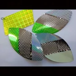 Lures Hammerhead Spinners Mean Green Silver And Glow Cup