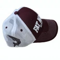 Fat Nancy's Tackle Shop Hat With Side Salmon