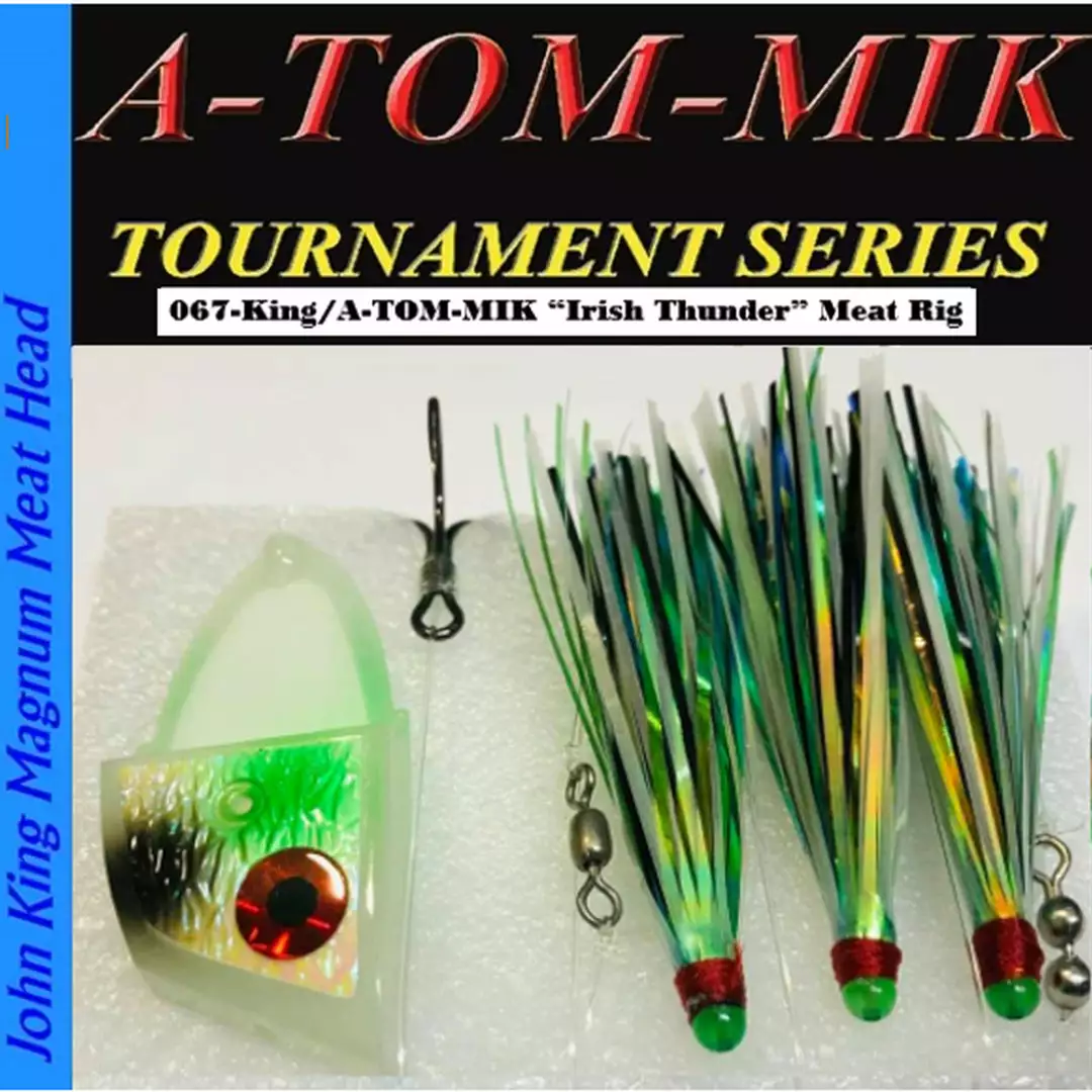 Lures A-TOM-MIK King-067/Irish Thunder Meat Rig