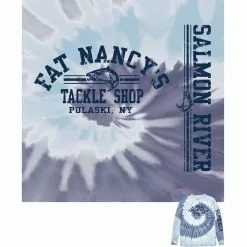 Fat Nancy's Tackle Shop Fat Nancy's Tie Dyed Long-Sleeved Shirt Apparel