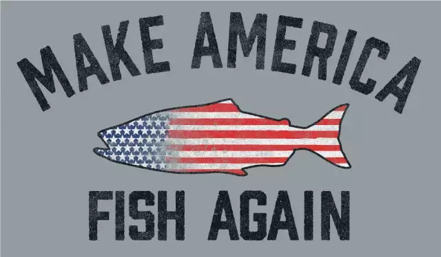 Fat Nancy's Tackle Shop Fat Nancy's Make America Fish Again T-Shirt
