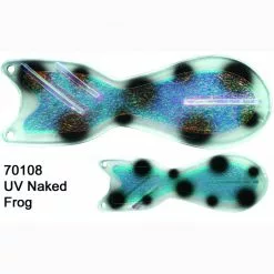 Dreamweaver Spin Doctor Flasher Naked Frog Lures