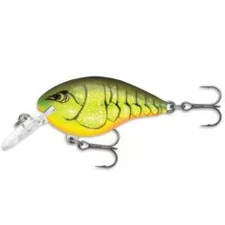 Lures Rapala DT-6 Chartreuse Rootbeer Crawdad