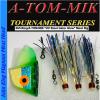 Lures A-TOM-MIK King/Steel Gator Glow Meat Rig